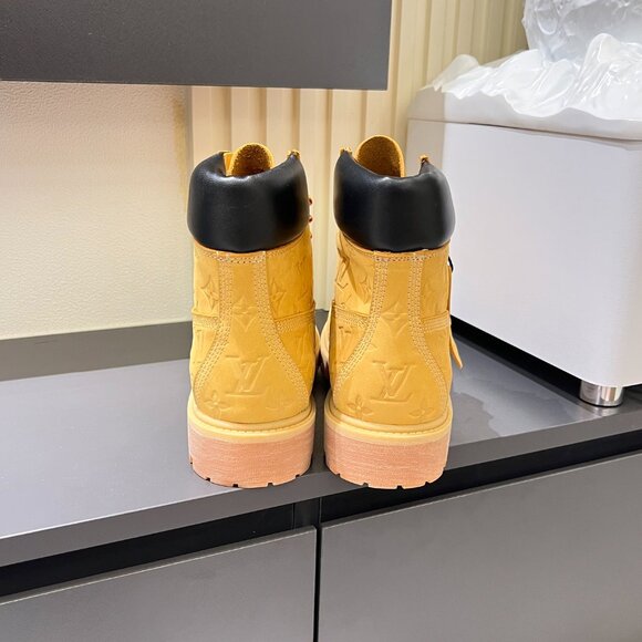 Timberland Louis Vuitton Wheat Monogram Boots - Picture 10 of 10
